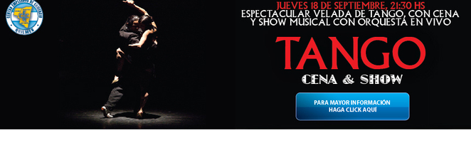 TANGO: Cena & Show en el club «El Porvenir»