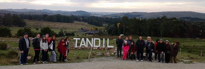 Secretaría de Turismo: Viaje a Tandíl, fotos.
