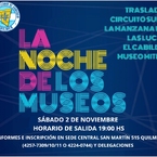 Secretaria de Turismo: Noche de los Museos.