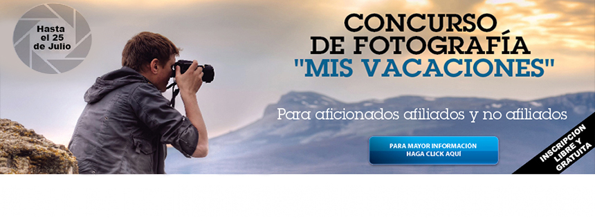 Concurso de Fotografía 2014 «Mis Vacaciones»: CIERRE 25 DE JULIO 2014