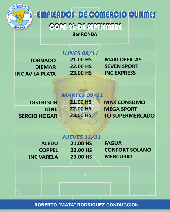 TORNEO MASCULINO – COPA 26 DE SEPTIEMBRE